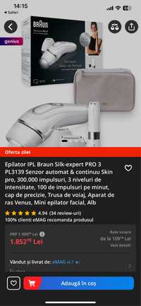 Epilator ipl pro3 nou