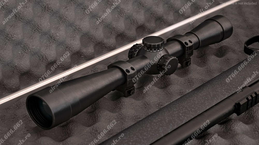 Pusca Exceptionala -CA NOUA!!Putere Mare, Foarte Grea - Luneta Airsoft