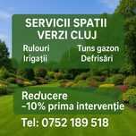 Servicii Spații Verzi & Sisteme Irigații | Cluj și Împrejurimi