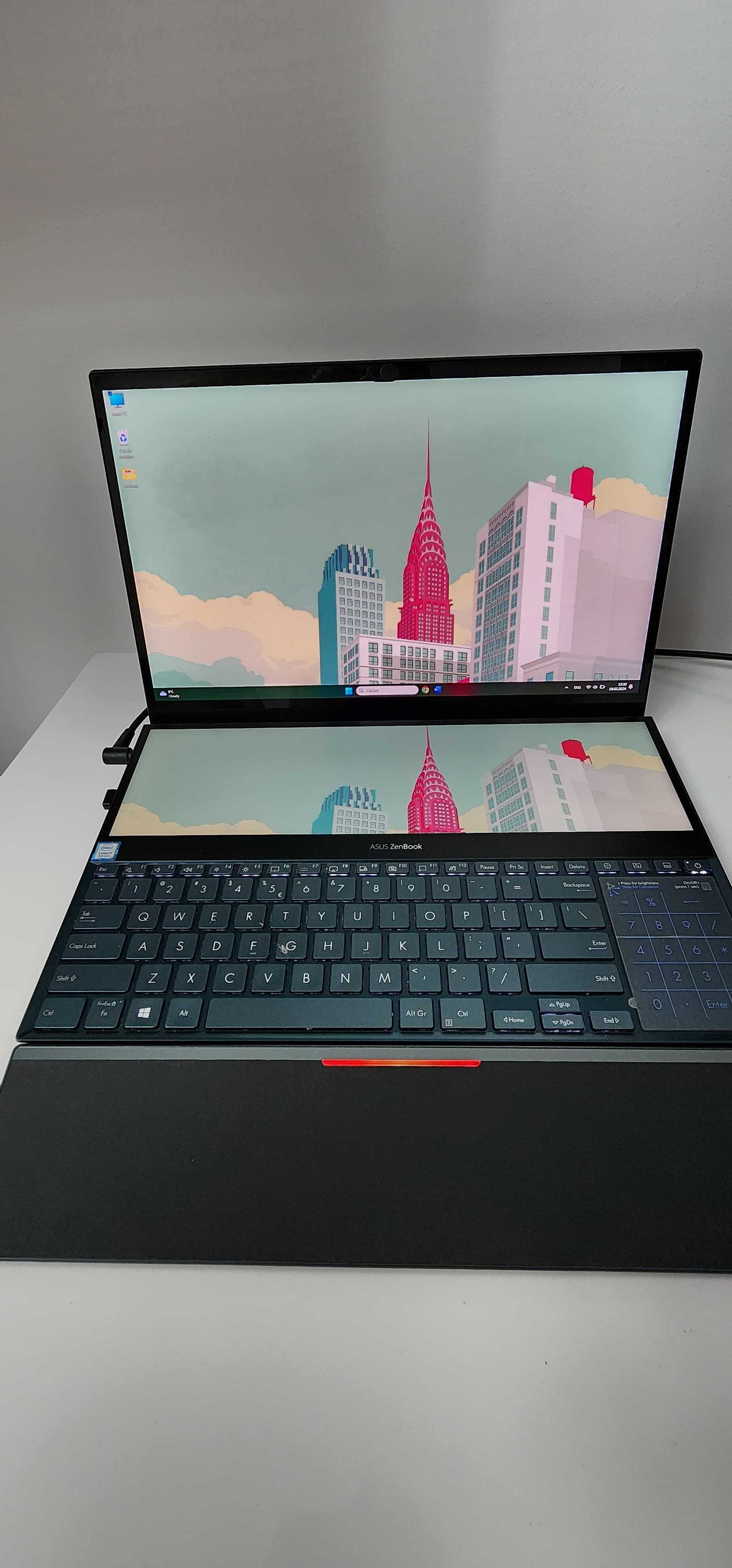 Laptop ultraportabil ASUS ZenBook Pro Duo UX581GV,  1 TB, 16 GB RAM