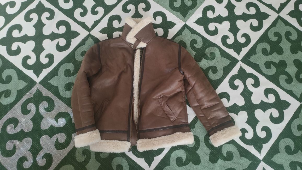 Дубленка бомбер B3  Alpha Industries
