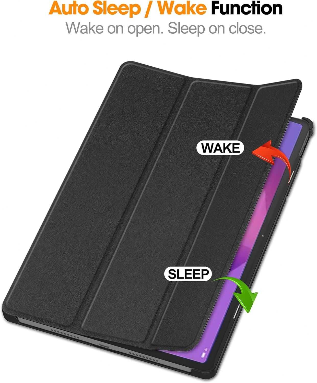 Калъф 3fold за Lenovo Idea Tab Pro / Xiaoxin Pad Pro 12.7 TB373, TB375