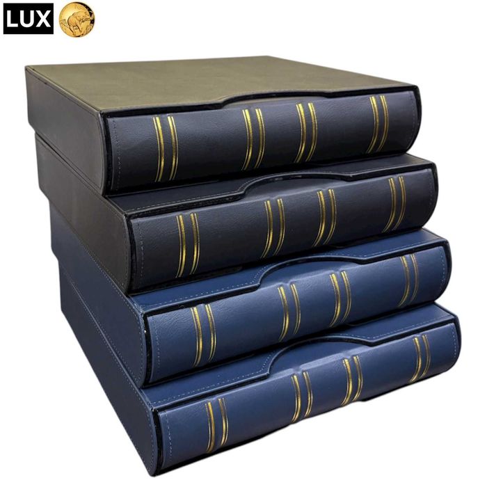 Папка с касета / кутия LUX , еко-кожа – GRANDE стандарт А4