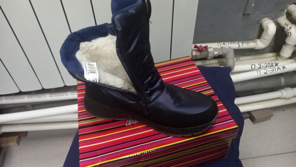 Сапоги зимние  38размер