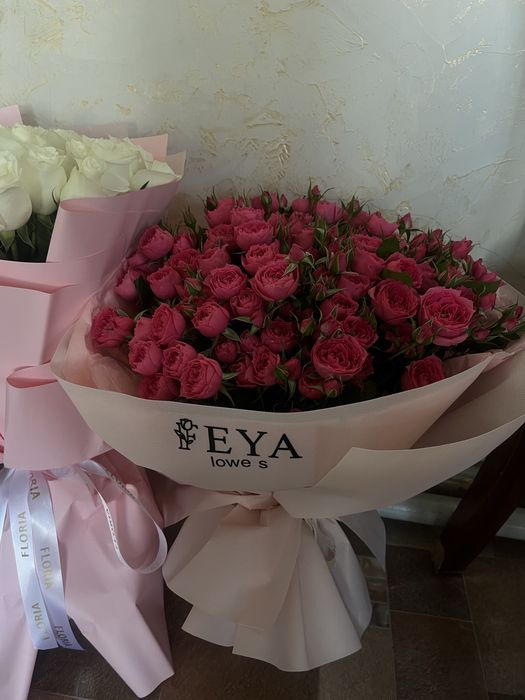 Цветы большой пышный