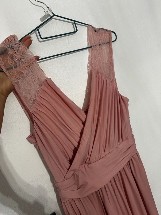 Rochie lunga fara maneci