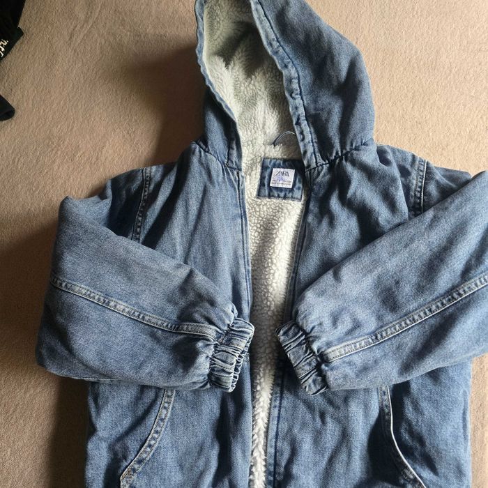 Дънково яке ZARA 134 р.