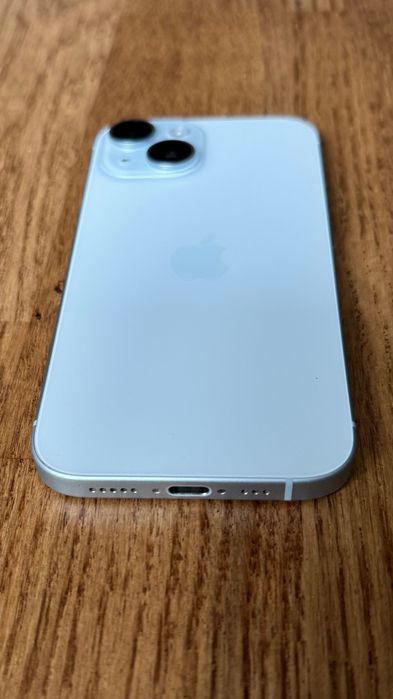 Iphone 15 blue, 128Gb в гаранция
