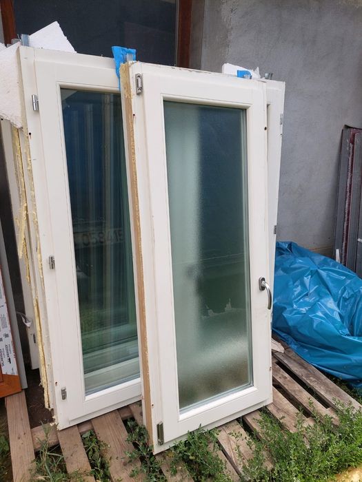 Ferestre sticla termopan & lemn stratificat