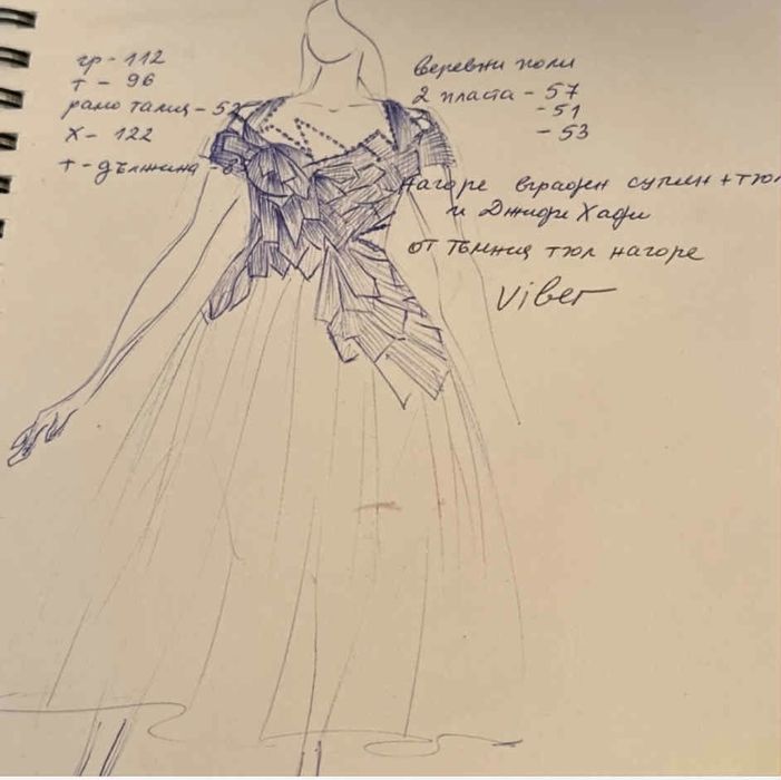 Рокля Elena Zlateva ez atelier