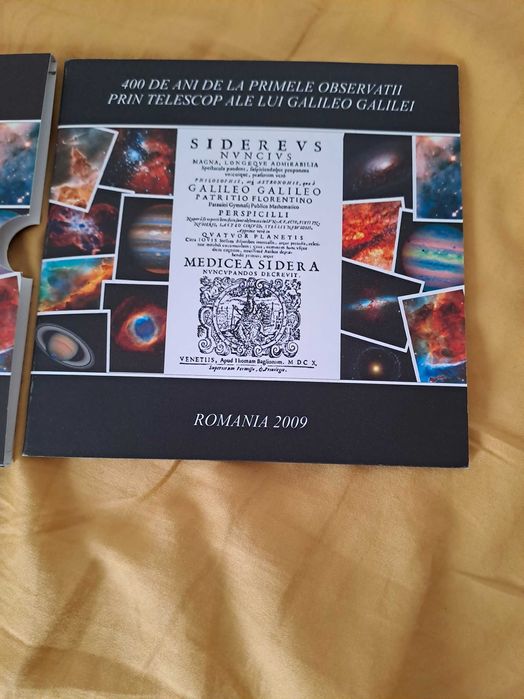 Monetaria Statului  - 400 de ani de la primele obs ale lui Galileo