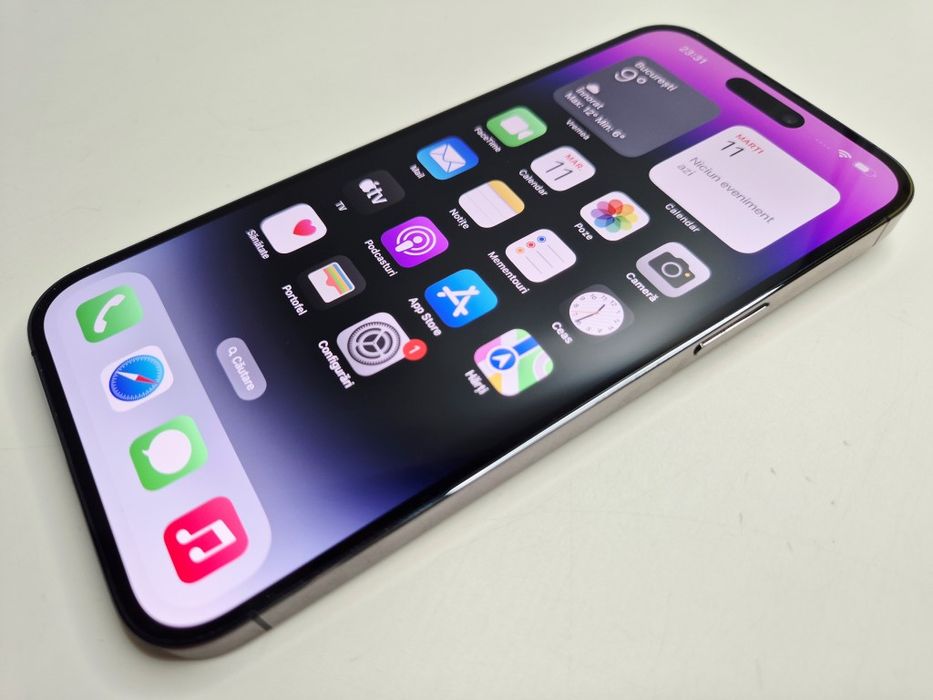 Apple iPhone 14 Pro Max 128GB Deep Purple, Garantie 24 luni | #R88479