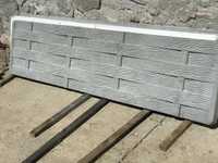 Placi beton gard