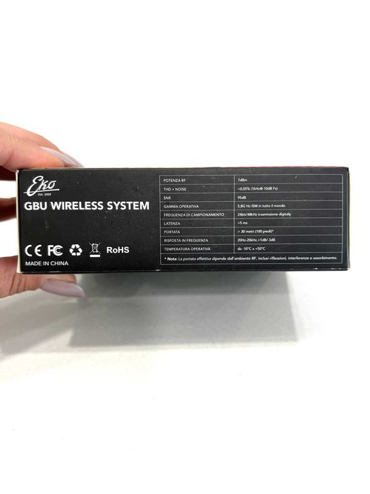 GBU Sistem Wirelles Eko, NOU/Sigilat!