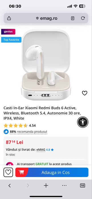 Casti wireless bluetooth