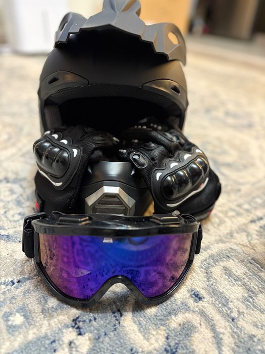 Casca ATV MotoCross  negru mat