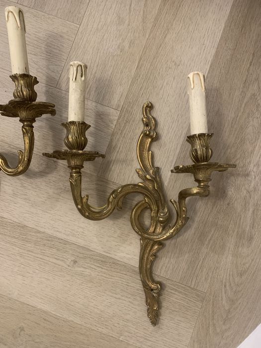 Set aplice bronz masiv