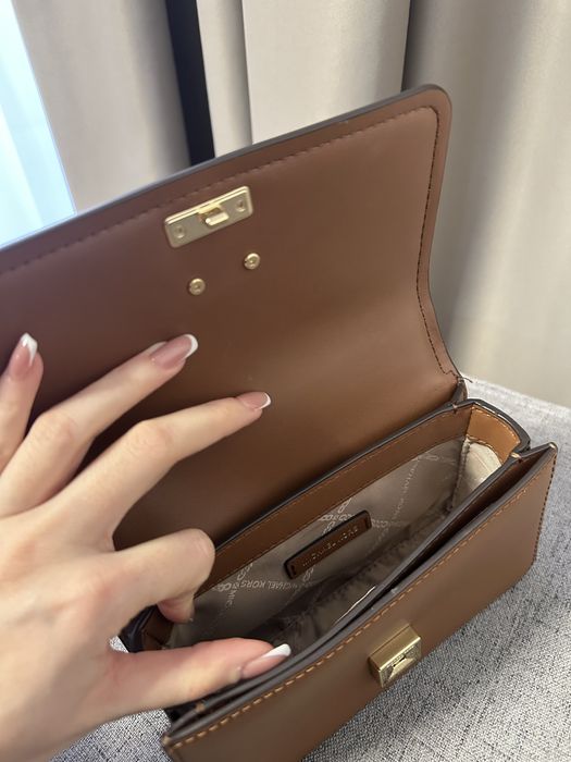 Дамска чанта Michael Kors Delancey 30T4GD8S6L Кафяв - Оригинална