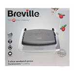 Sandwich-maker Breville Panini VST071X-01, 1000 W, DuraCeramic,