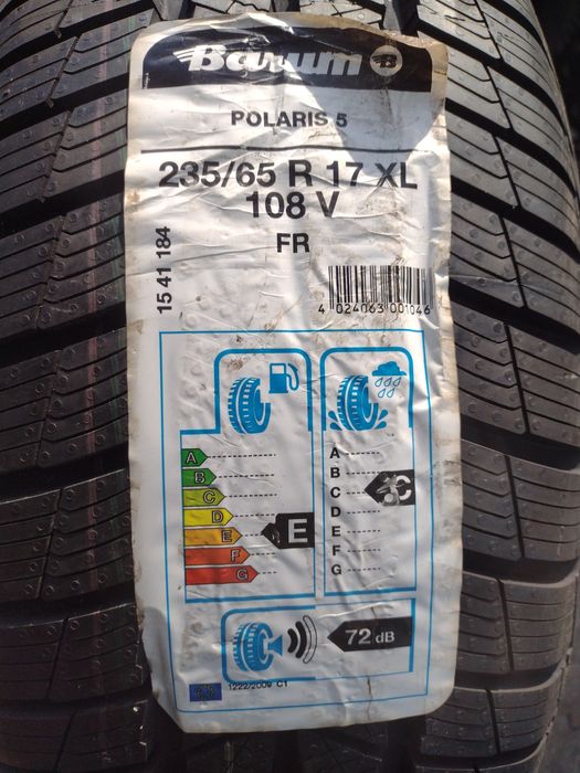 Нови 2бр.235/65/17 Barum Polaris5 dot3518