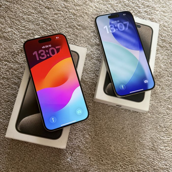 НОВИ! iPhone 15 Pro, 256 GB, Natural Titanium
