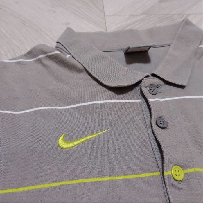 Tricou polo grey NIKE CELTIC FC SCOTLAND 2008/2009 S-SLIM FIT
