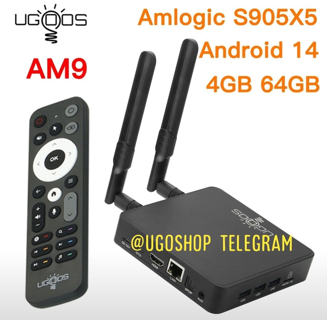 Ugoos AM 9 android smart TV box