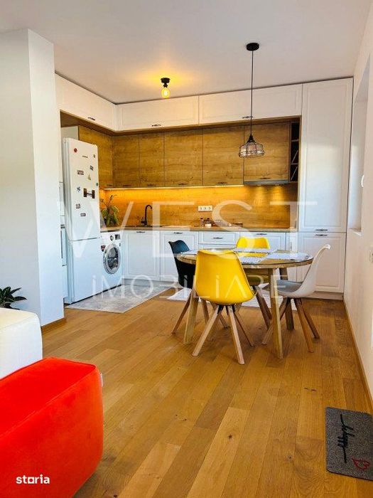 Apartament cu 2 camere, FINISAJE LUX! Terasa 42mp! Garaj! Sub Cetate!