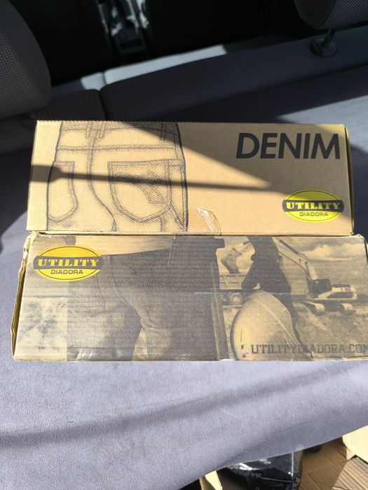 Мъжки дънки DIADORA plant stone 5PKT BLUE