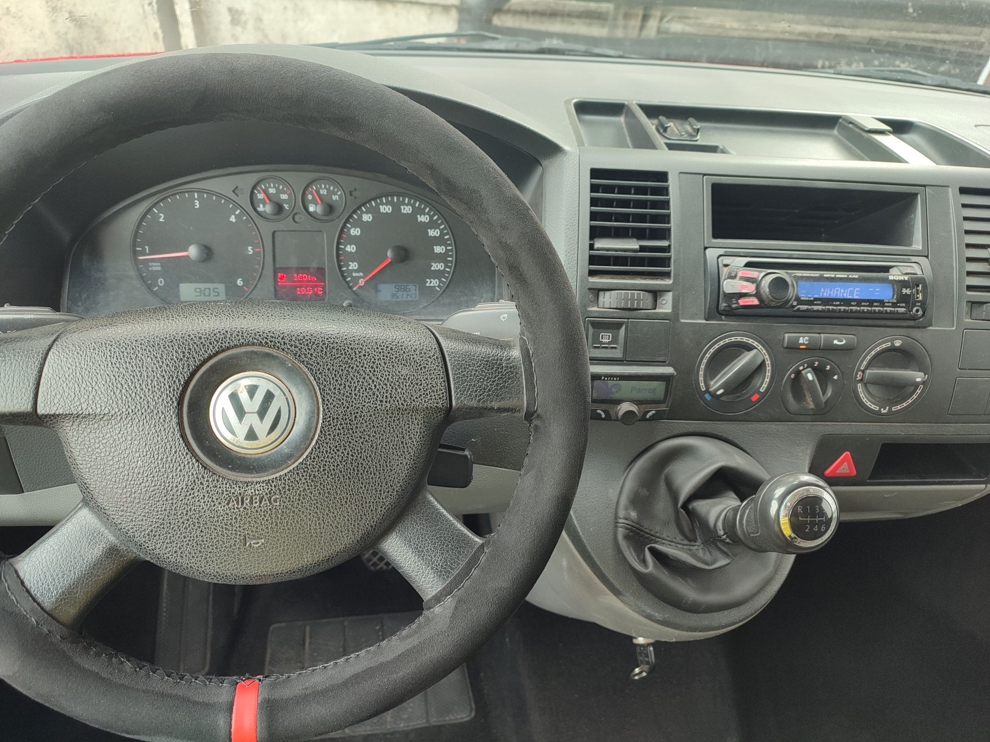 VW Transporter T5, 4motion, 4x4, 2008, 6 locuri, euro 4, import Olanda