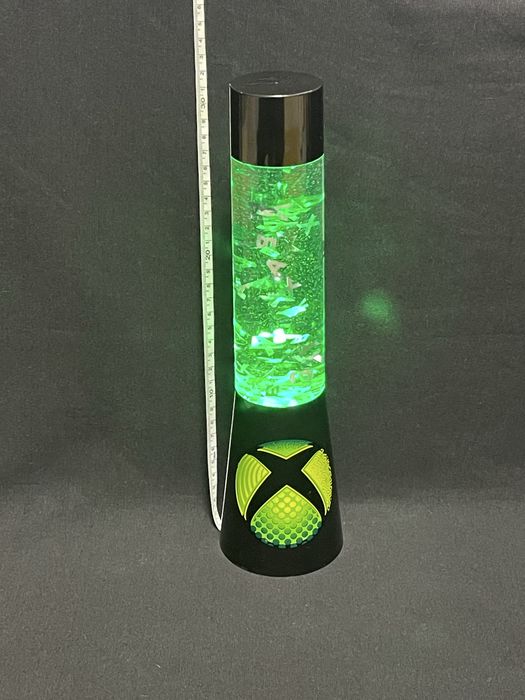 Lampa XBOX Paladone - care se aprinde si invarte litere din glitter