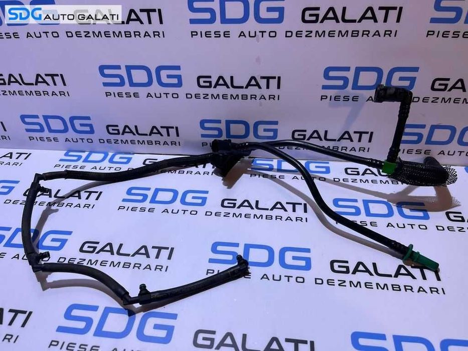 Rampa Retur Injectoare cu Senzor Presiune Combustibil Motorina Peugeot 406 2.0 HDI 1998 - 2004 sdgr2