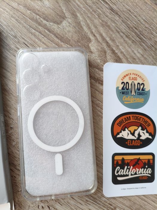 Husă transparentă magnetică pentru Samsung Galaxy S25, 6.2"