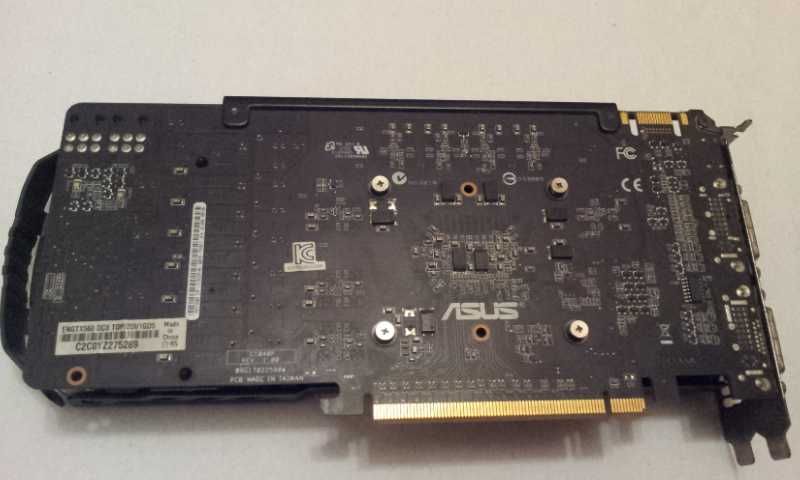 Placa video Asus GeForce GTX560 DCII 1GB, GDDR5, 256 bit