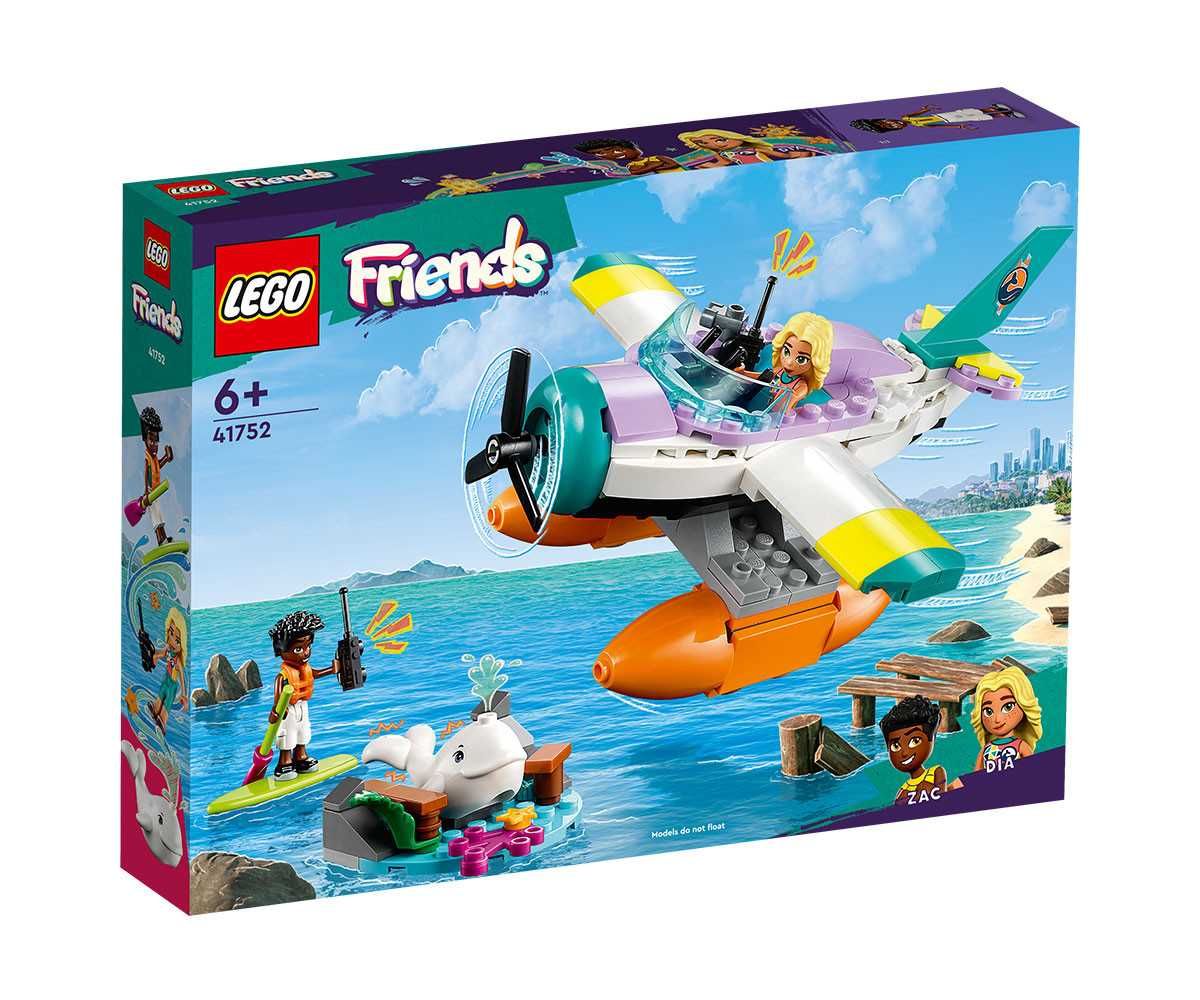 Ново LEGO Friends 41752 Спасителен морски самолет