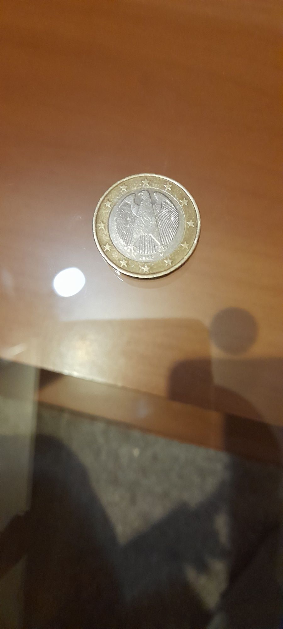 Moneda 1 euro 2002 vulturul german