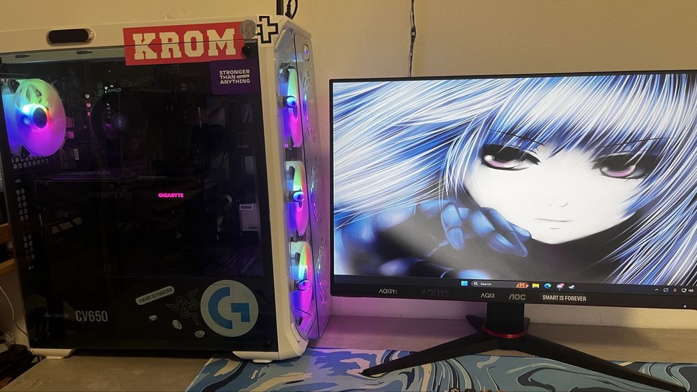 Vand Pc de gaming plus monitor