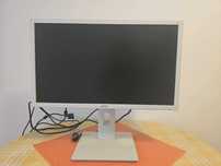 Монитор LED Acer 24'', Full HD, DVI, VGA, Говорители, бял