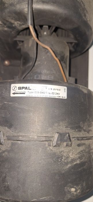 Ventilator Spal 009-B40/T/IE-22, 24V