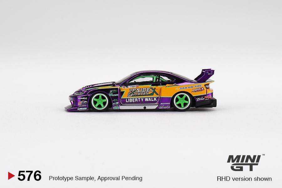 Macheta Nissan Silvia S15 LB-Super Silhouette 1:64