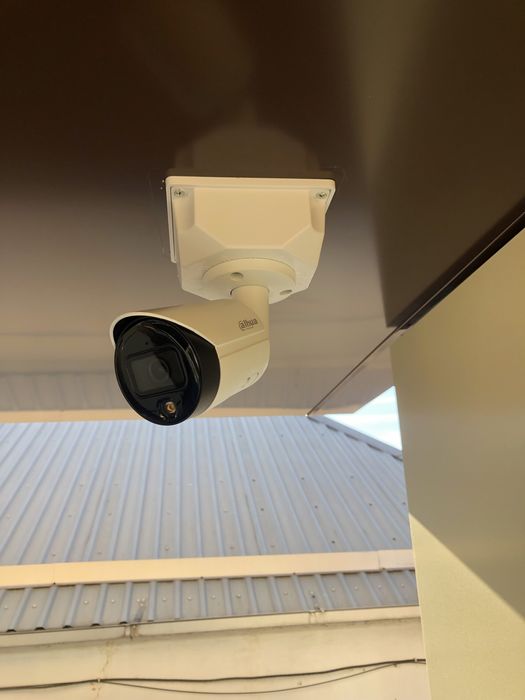 Установка камер видеонаблюдения