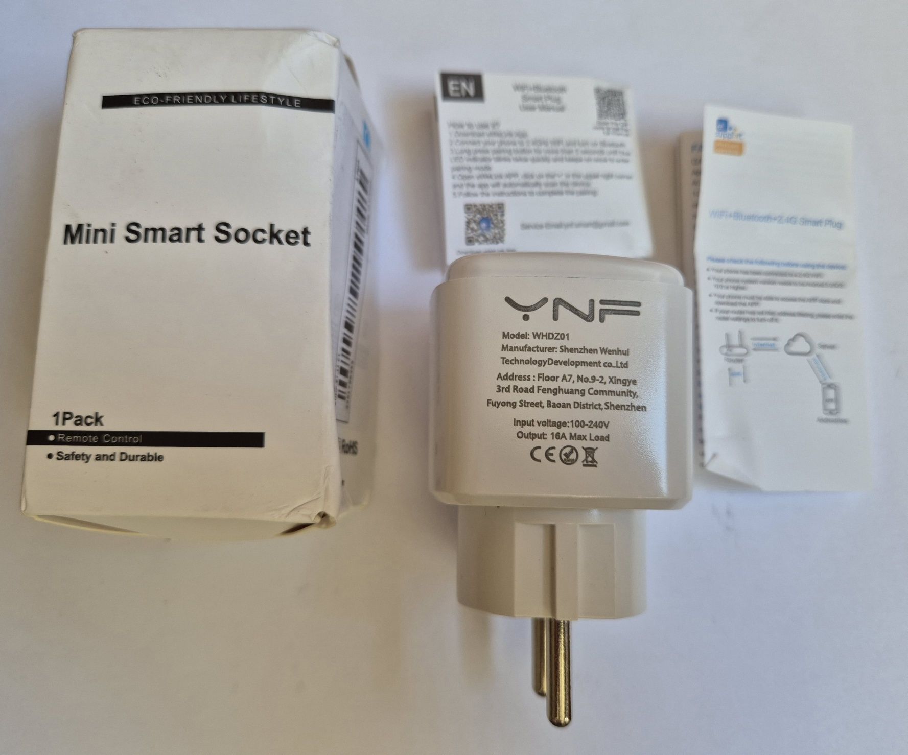 Priză smart wireless+triplu ștecher+dulii E14