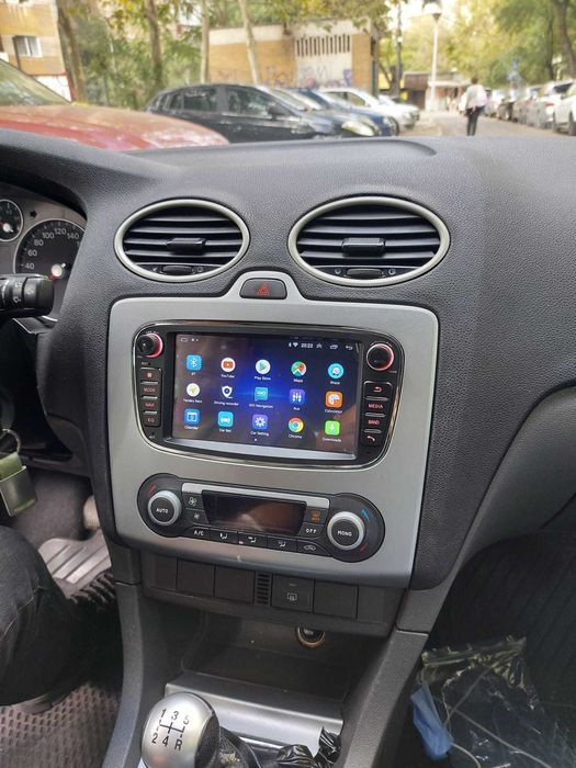 Navigatie Android Ford Focus Waze YouTube GPS USB BT
