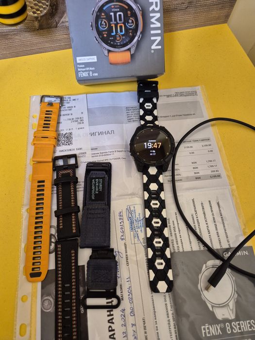 Garmin fenix 8   amoled/sapphire