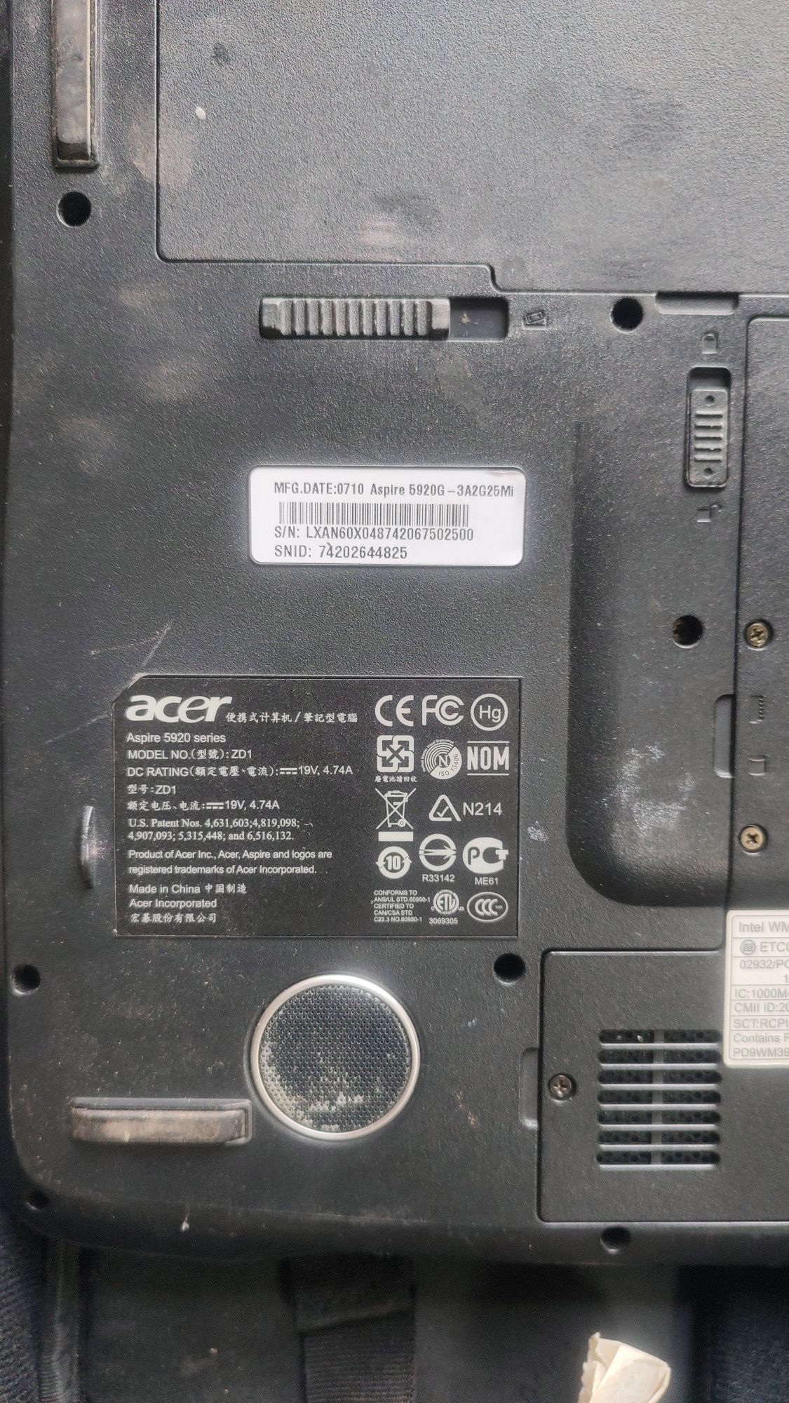 Acer Aspire 5920G