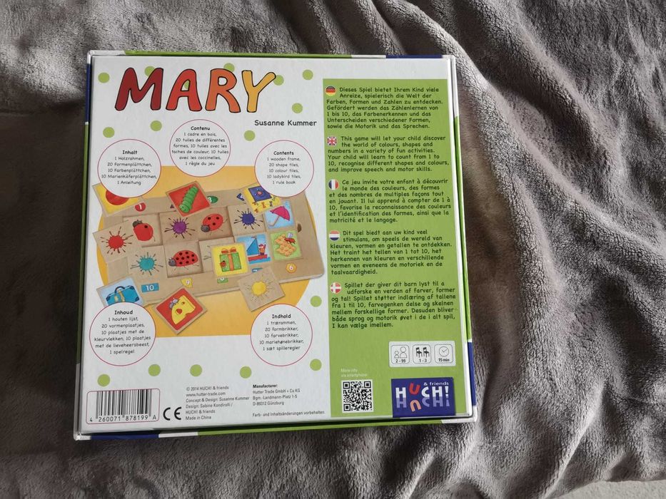 Joc de societate,Huch, Mary, varta 2+