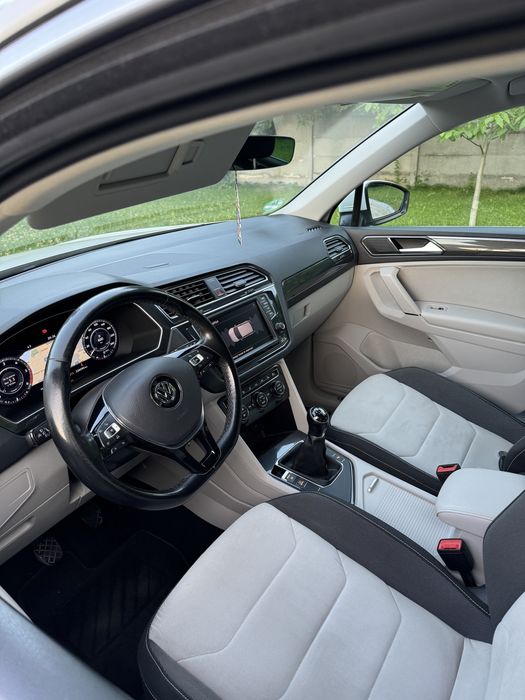 Volkswagen tiguan 2  highline,  primul propietar alb perlat
