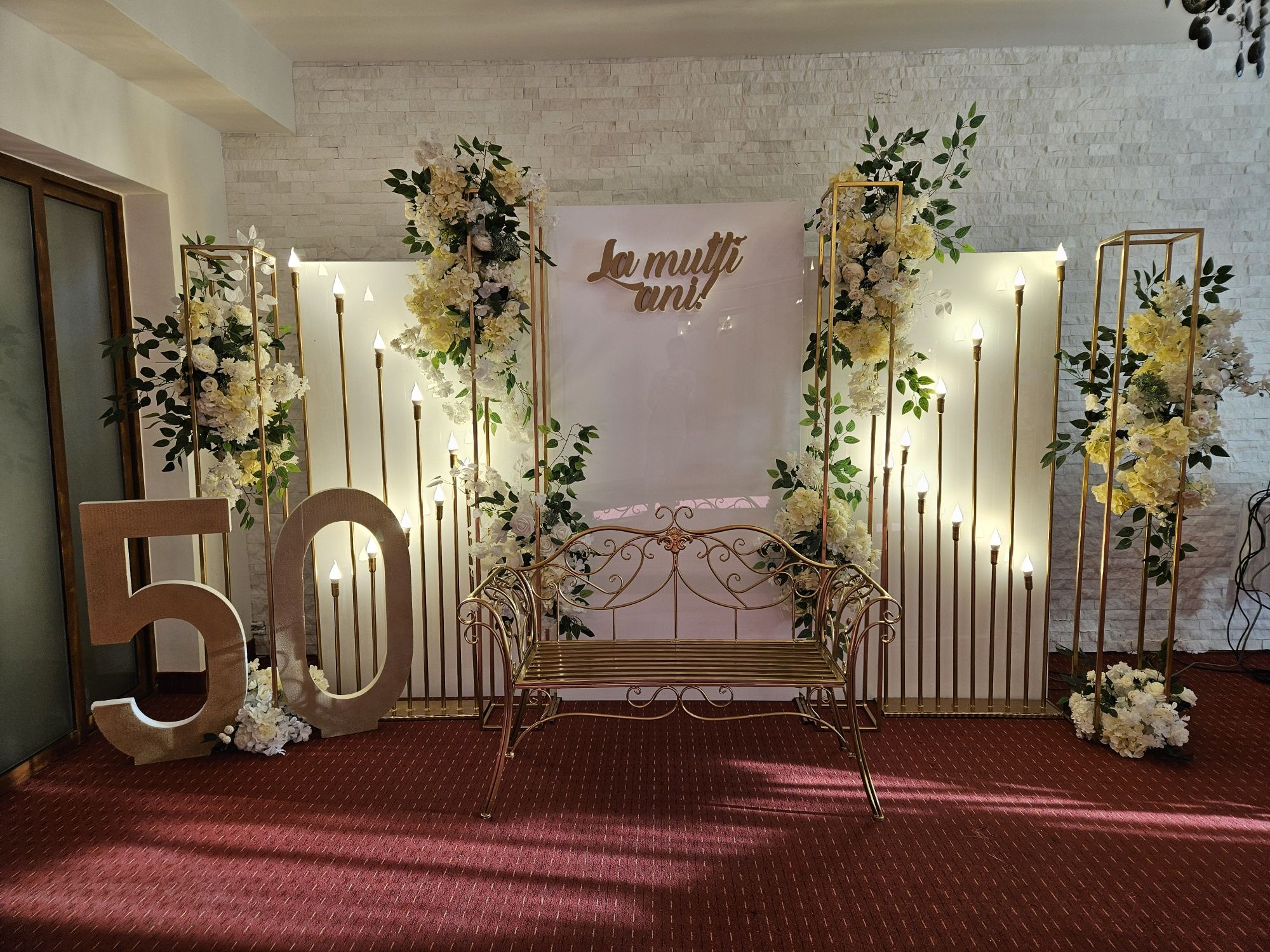 Decor evenimente, nunti,botez,majorat, cumetrii