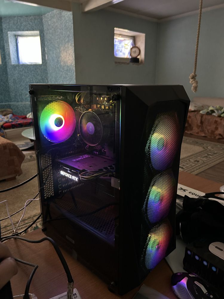 Компьютер 3050, i3 12100f, 16gb озу