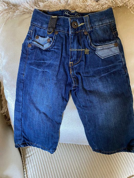 Бебешки дънки за момче за 6/9месеца Massimo Dutti